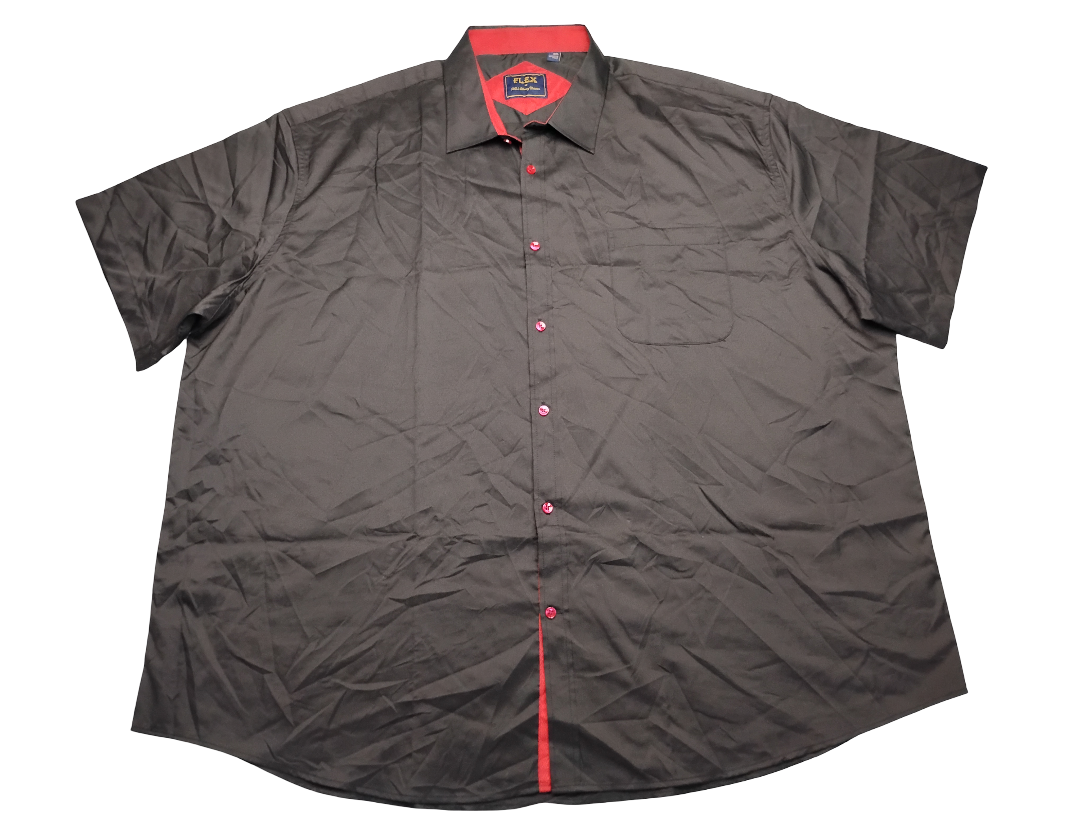 Camisa manga corta Marca Flex Men's Luxury Collection 5XL | Design ITALY