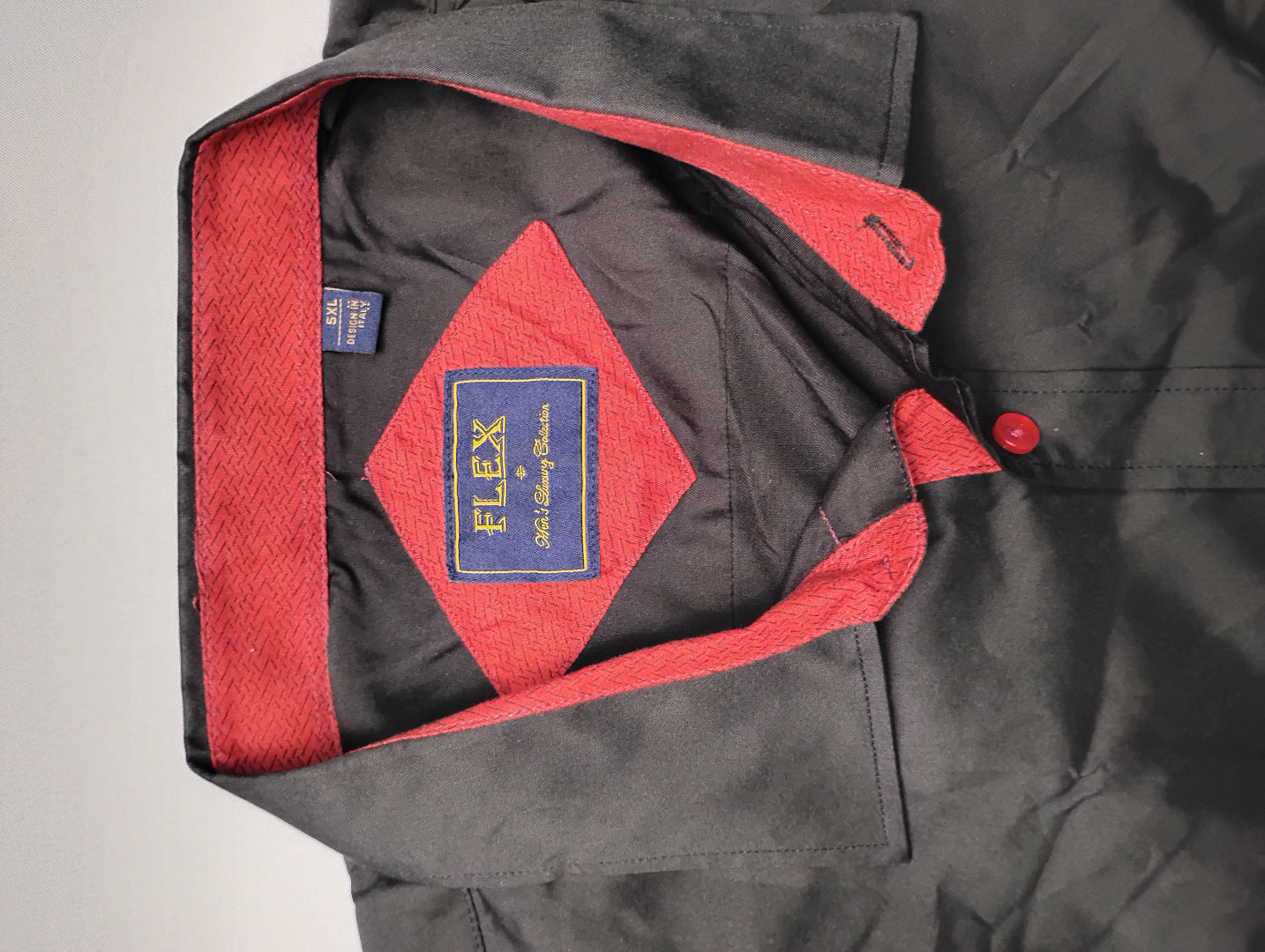 Camisa manga corta Marca Flex Men's Luxury Collection 5XL | Design ITALY