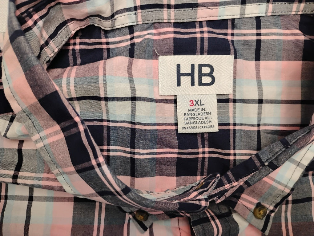Camisa manga corta marca HB 3XL