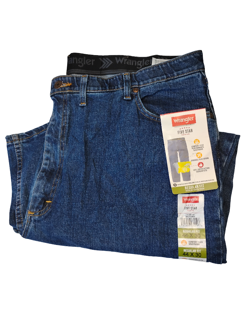 Jeans Wrangler Comfort Flex Waistband Size 44 x 30