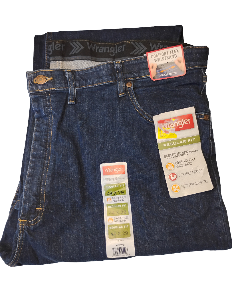 Jeans Wrangler Comfort Flex Waistband Size 44 x 29