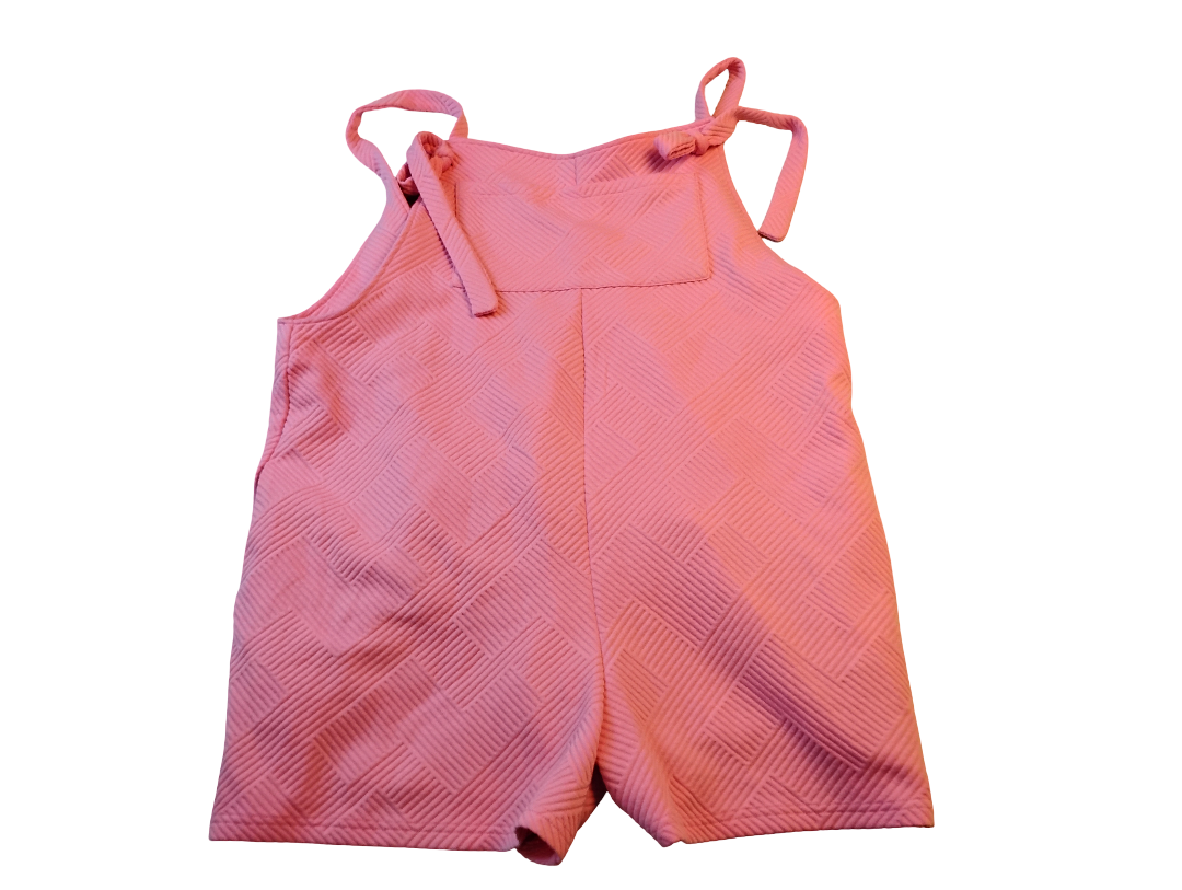 Shorts Jumpsuit Rosa | Size Large