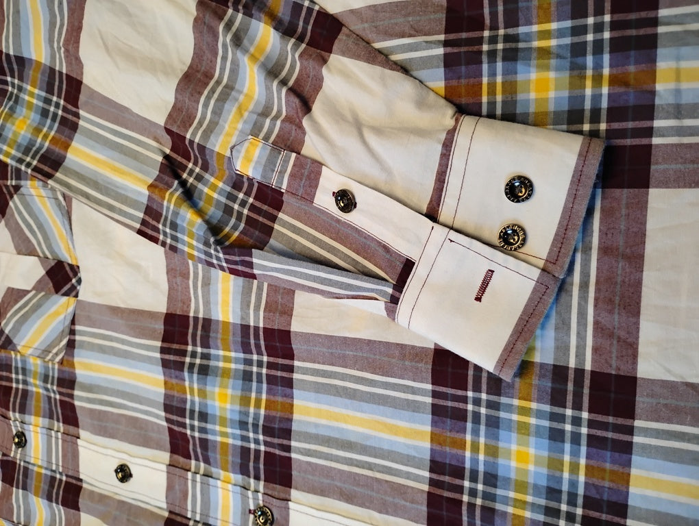 Camisa manga larga marca ABLANCHE NEW YORK | Size 4XL