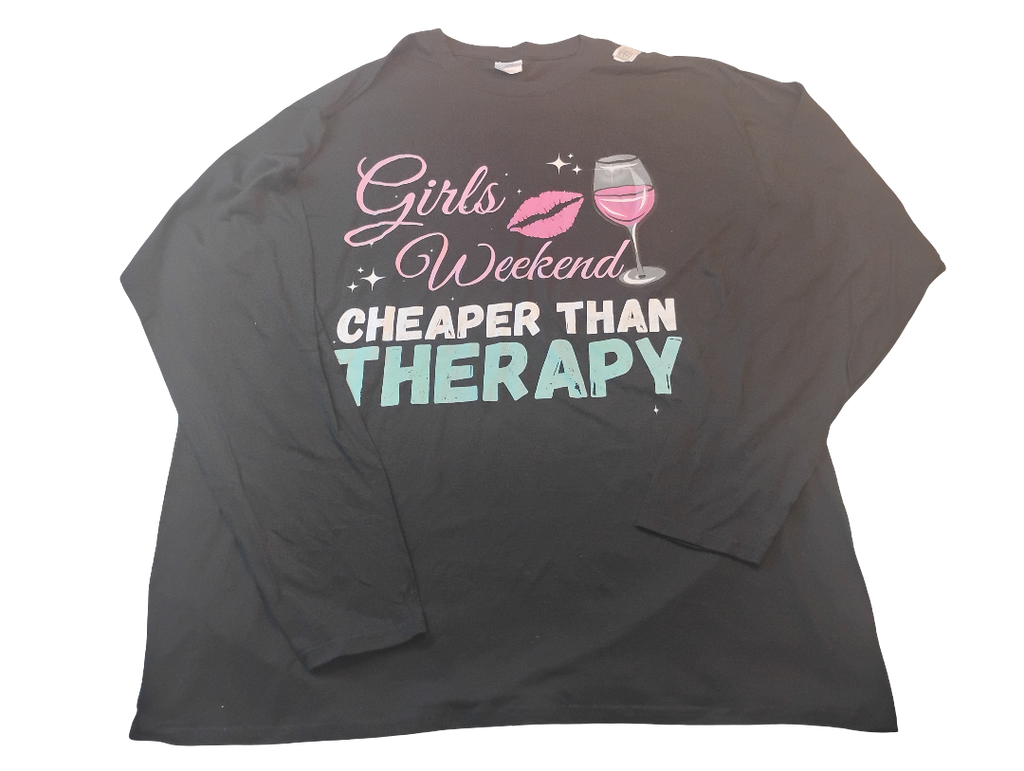 T shirt manga larga Girls Weekend Size 2XL | 2TG 100% Cotton