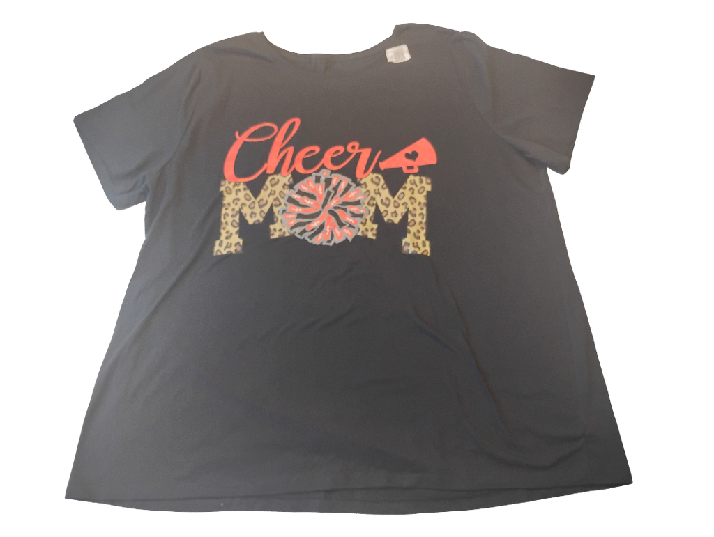 T shirt Cherr Mom 100% Cotton Size 3X