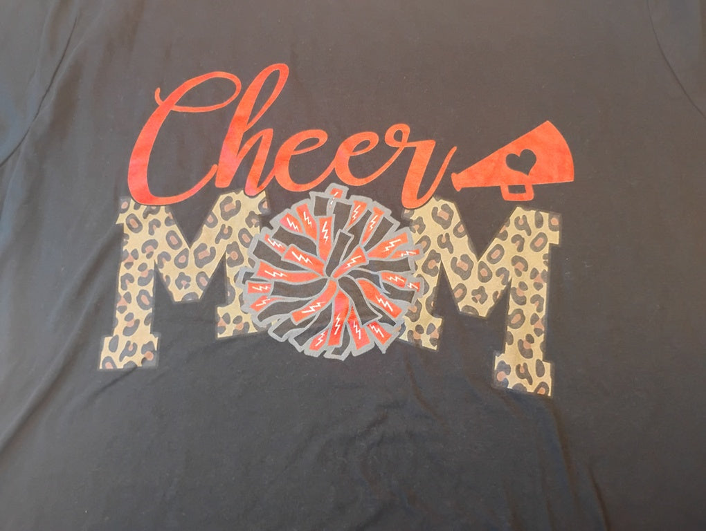 T shirt Cherr Mom 100% Cotton Size 3X