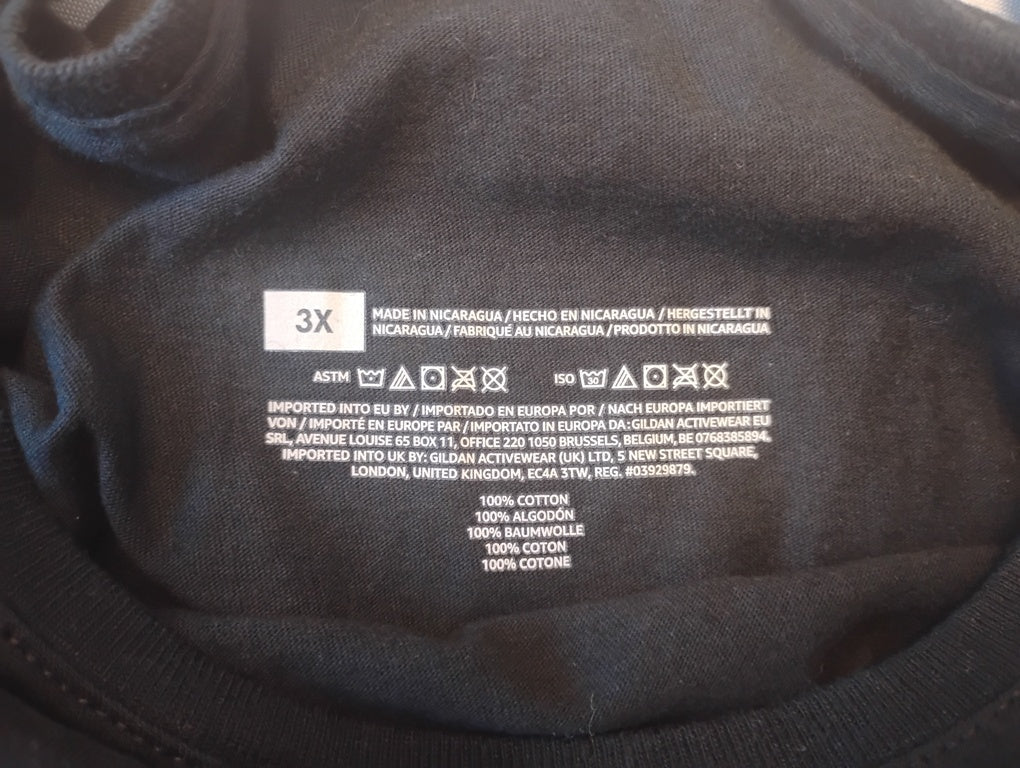 T shirt Cherr Mom 100% Cotton Size 3X