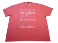 T shirt En Apoyo a las sobrevivientes de cancel Size 3XL 100% Cotton