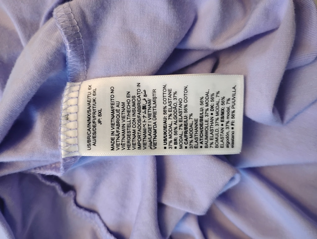 T shirt manga 3/4 Size 6x