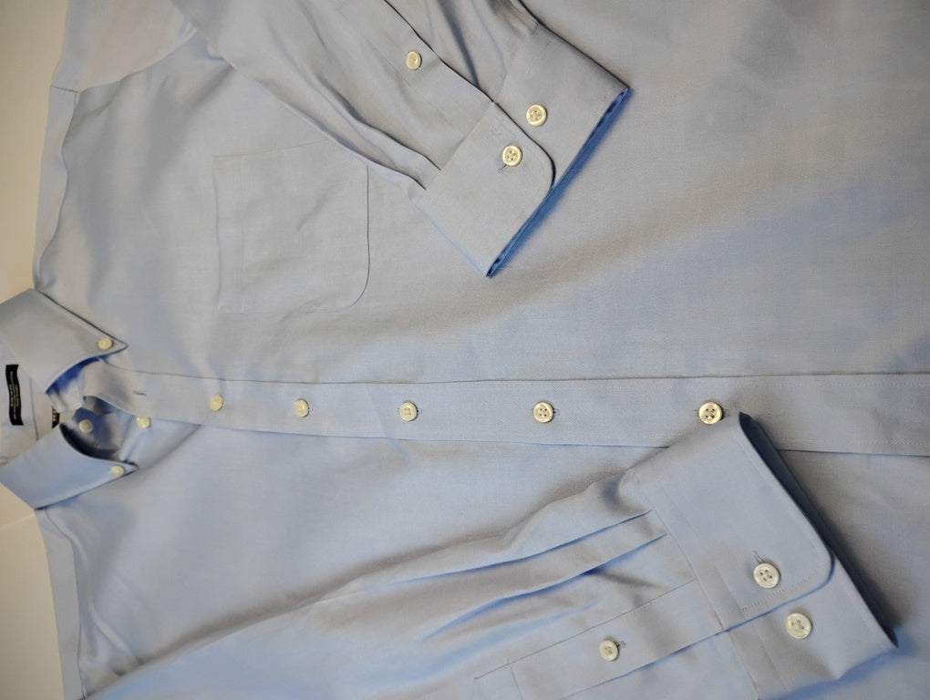 Camisa manga larga con bolsillo Marca Kirkland Signature SIze 18-35 | 100%Extra Long Staple Cotton