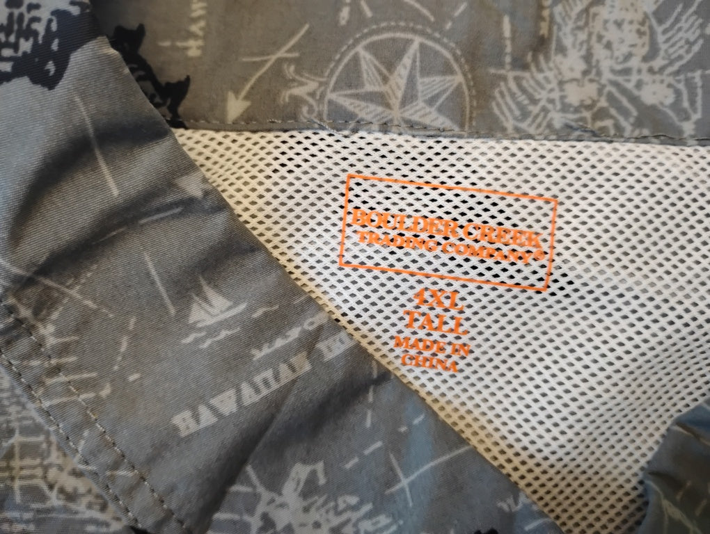 Camisa manga corta Marca Boulder Creek | Size 4XL