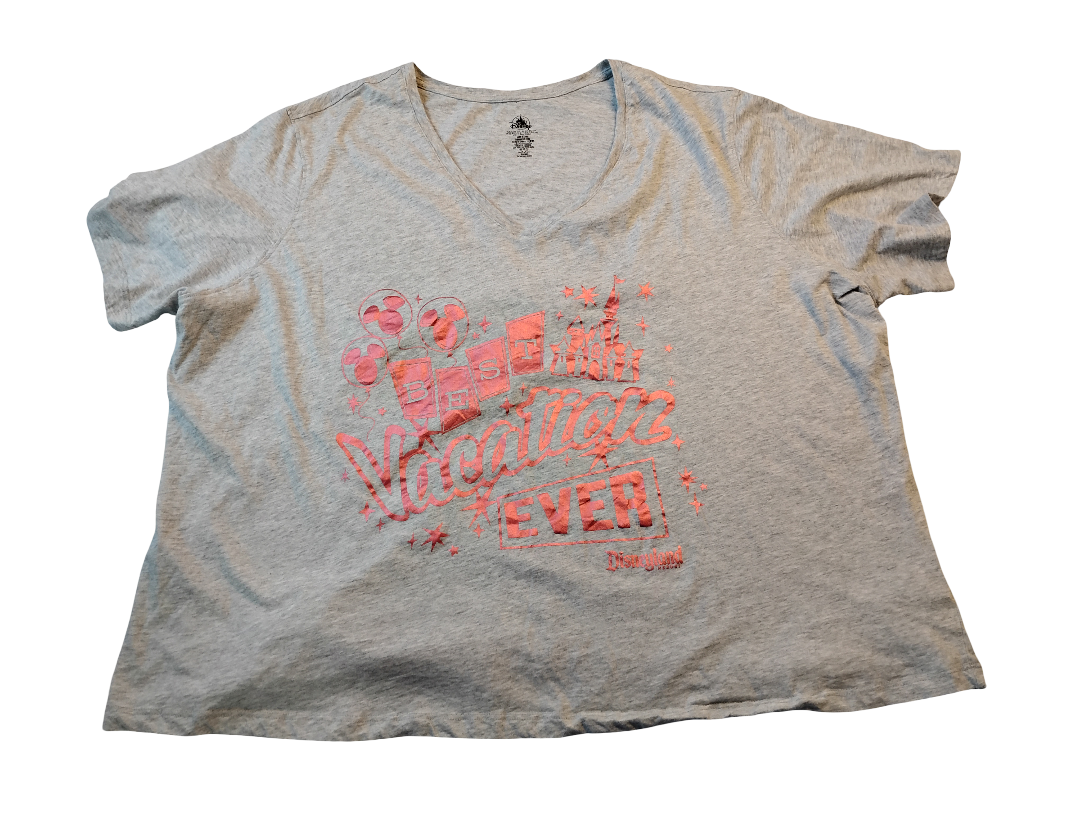 T shirt Disney Best Vacation Size 2X