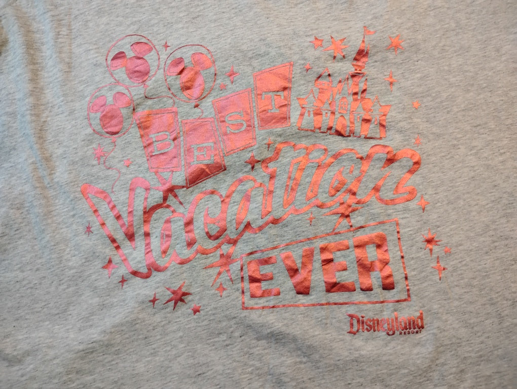 T shirt Disney Best Vacation Size 2X