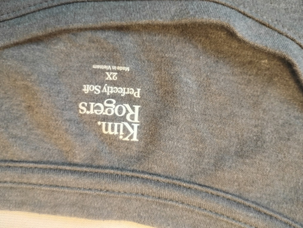 T shirt 3/4 Kim Rogers de Mujer Size 2X