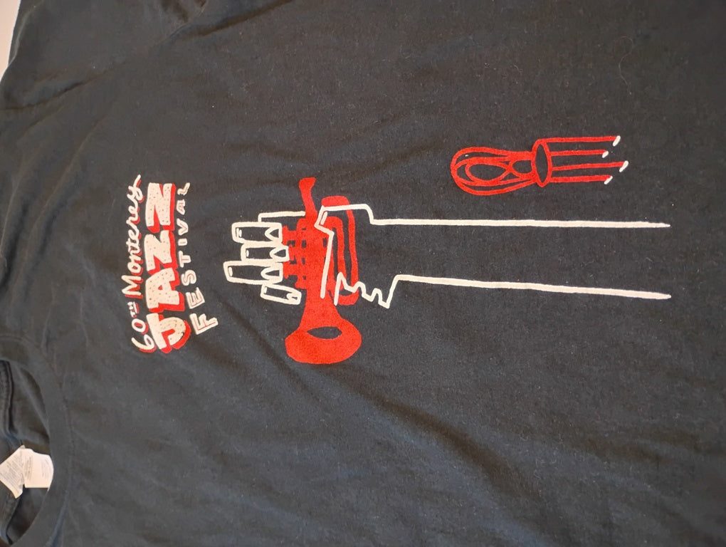 T shirt 60TH Monterey Jazz Festival Size 2XL | 100% Cotton
