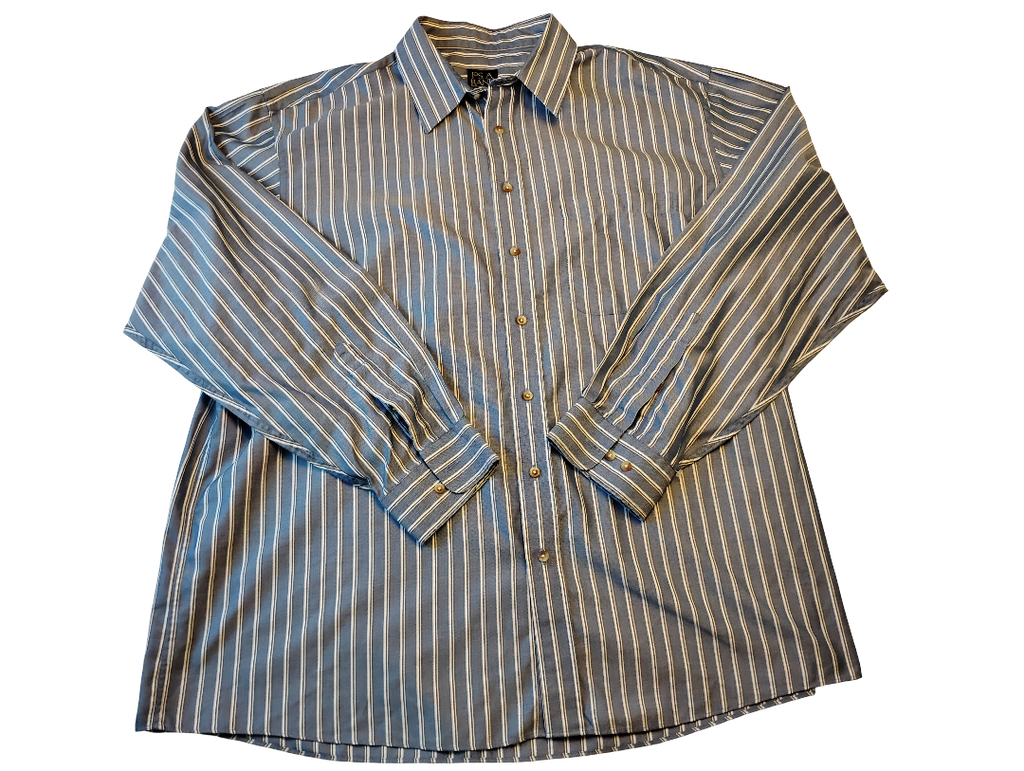 Camisa manga larga con bolsillo Marca Jos. A. Bank. Size 2XL | 100% Cotton