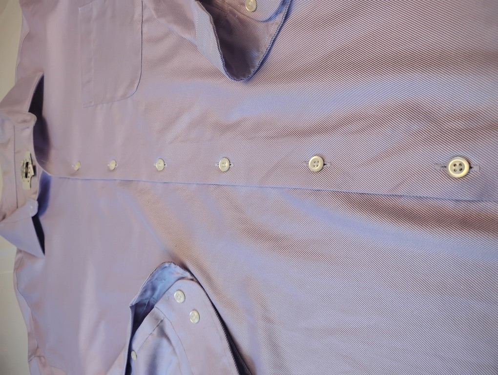 Camisa manga larga Marca JOSEPH ABBOUD | Size 19 Tall | 100% Cotton