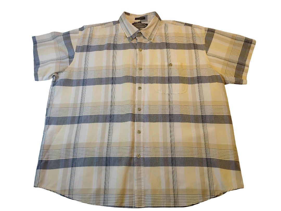 Camisa de botones manga corta Marca CANYON GUIDE SIZE: 2XL | 2EG