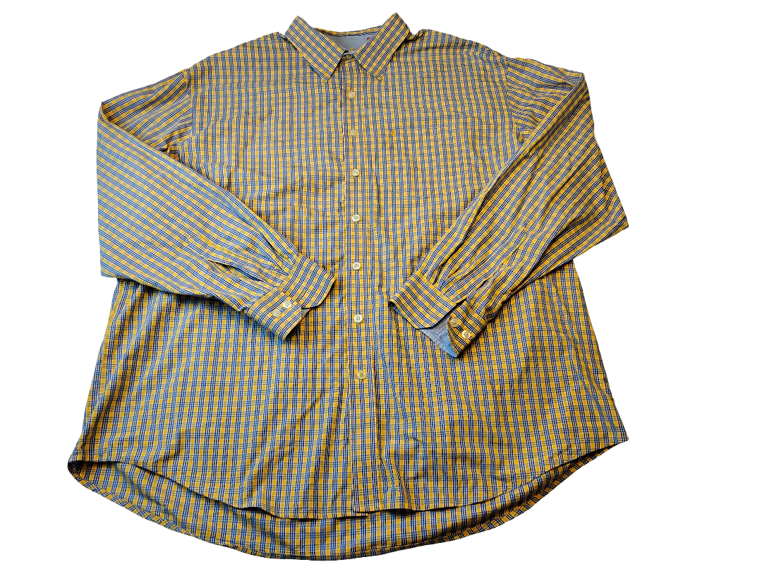 Camisa manga larga | Marca IZOD |  Size 3XLT | 3XGL | 100% Cotton