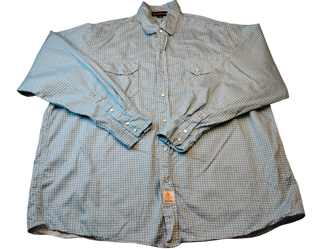 Camisa manga larga | Marca BOCOMAL | Size 3XL TALL