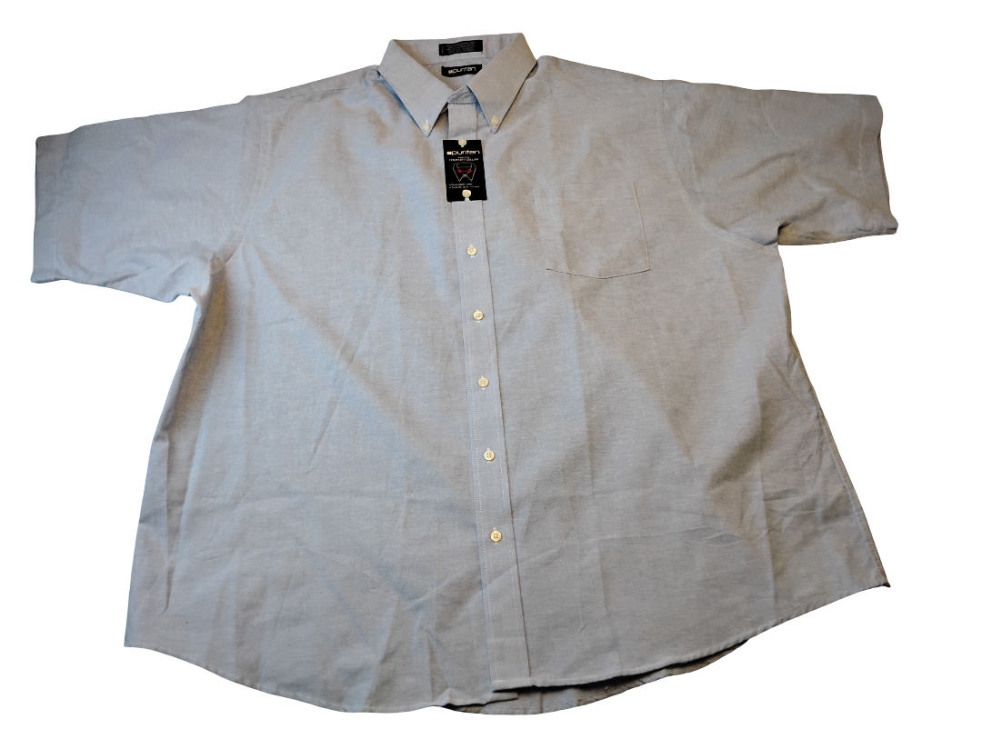 Camisa de botones manga corta | Marca PURITAN | Size 3XL
