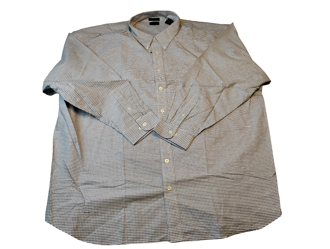 Camisa manga larga de botones | Marca Van Heusen |  Size 3XLT |