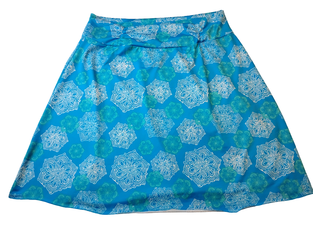 Falda con estampado floral muy bonita | Marca TRANQUILITY | Size 2XL