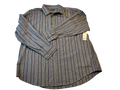 Camisa manga larga de botones con bolsillo | Marca GEORGE | Size 2XL