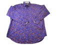 Camisa manga larga de botones con hermosos estampados para el hombre elegante | 100% COTTON | | Marca THOMAS DEAN  | Size 2XL