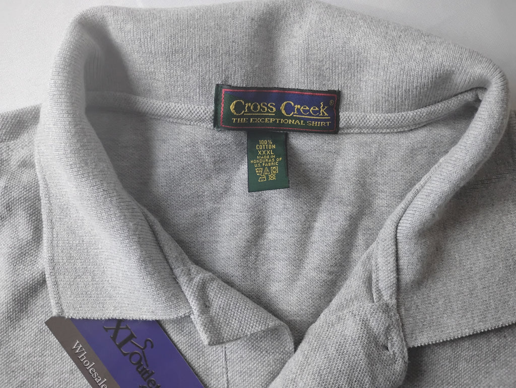 Polo Cross Creek | 3XL | 100% Cotton | 400 Disponibles