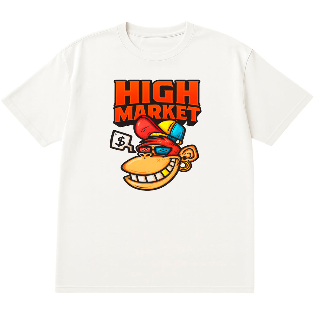 T-shirt High Market | Mix 109   | Size - S, M, L, XL, 2XL, 3XL, 4XL, 5XL, 6XL, 7XL, 8XL, 9XL, 10XL | 100% COTTON