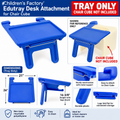 Children's Factory Edutray Desk Attachment for Chair Cube Blue TRAY ONLY