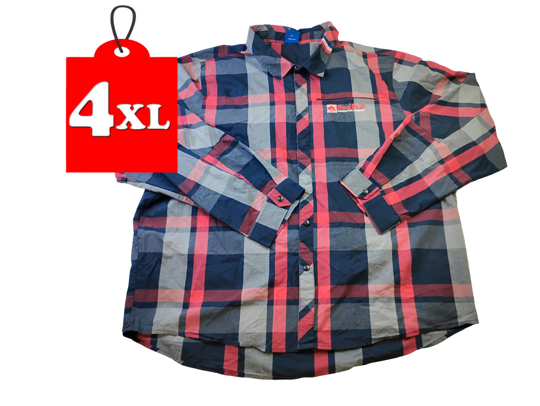 Camisa manga larga | Marca Red Bull | Sixe 4XL