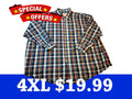 Camisa manga larga | Marca TRUE NATION | 100% COTTON | Size 4XL