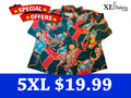 Showman | Camisa manga Larga de botones | Size 5XL