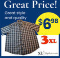 Camisa manga corta | Marca George  | Size 3XL