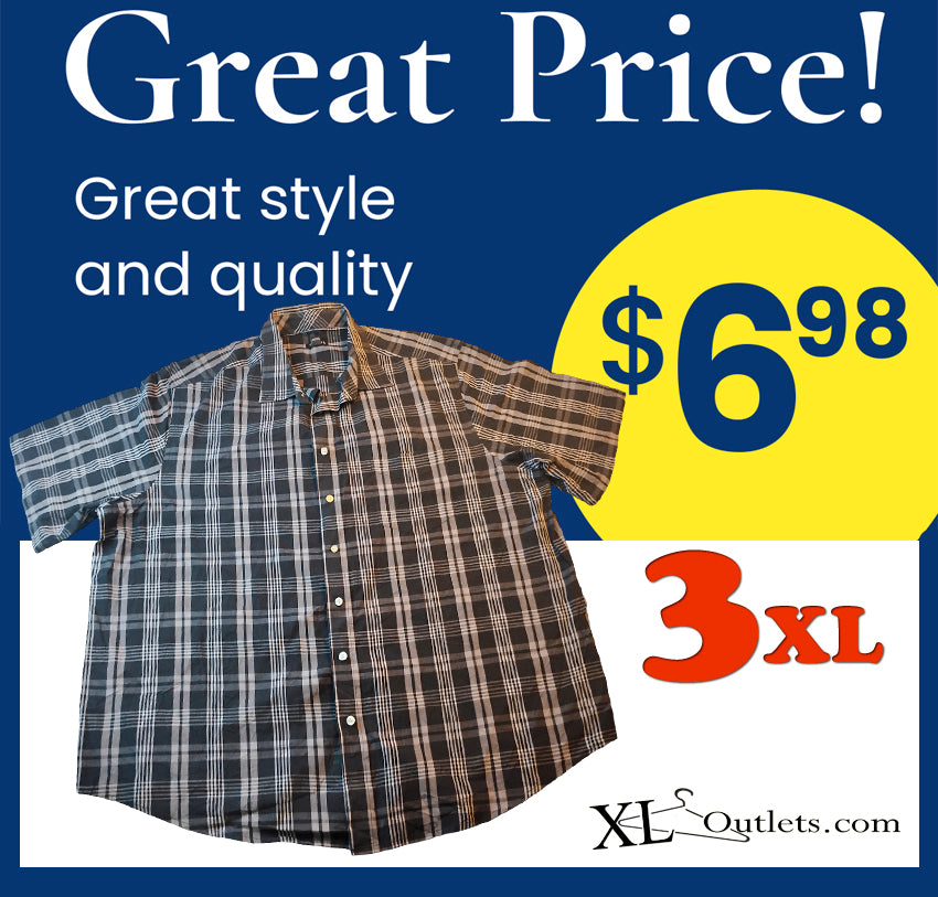 Camisa manga corta | Marca George  | Size 3XL