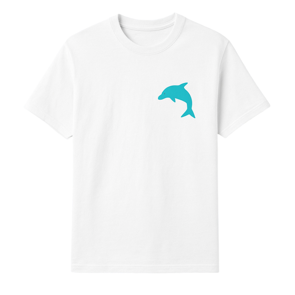 T-shirt | Delfín | Size XL, 2XL, 3XL, 4XL, 5XL, 6XL | 100% COTTON