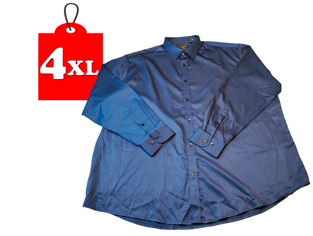 Camisa manga larga | Marca FLEX - MEN'S LUXURY COLLETION | Size 4XL