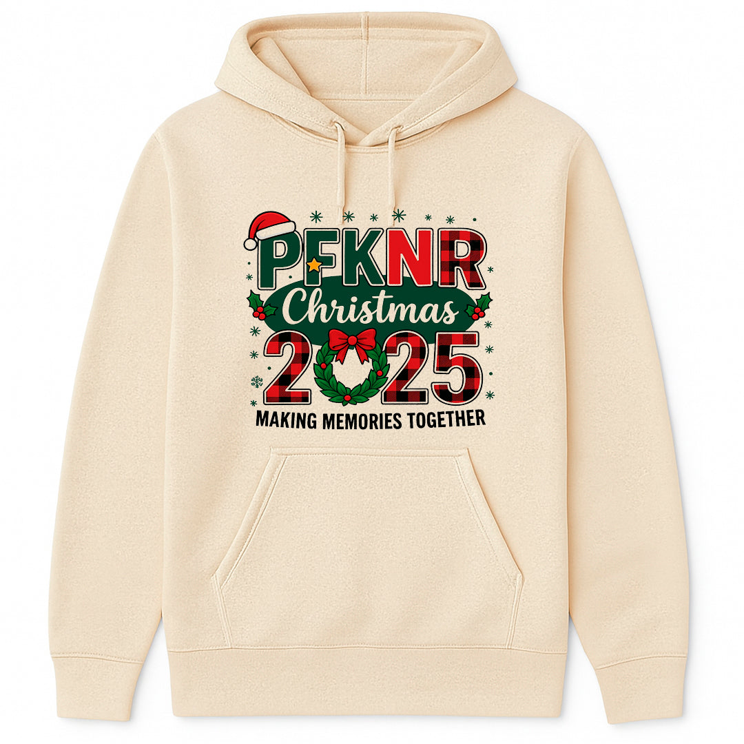 Hoodies Crema | Christmas PfknR  | Mix 119  | Size - S, M, L, XL | 100% COTTON