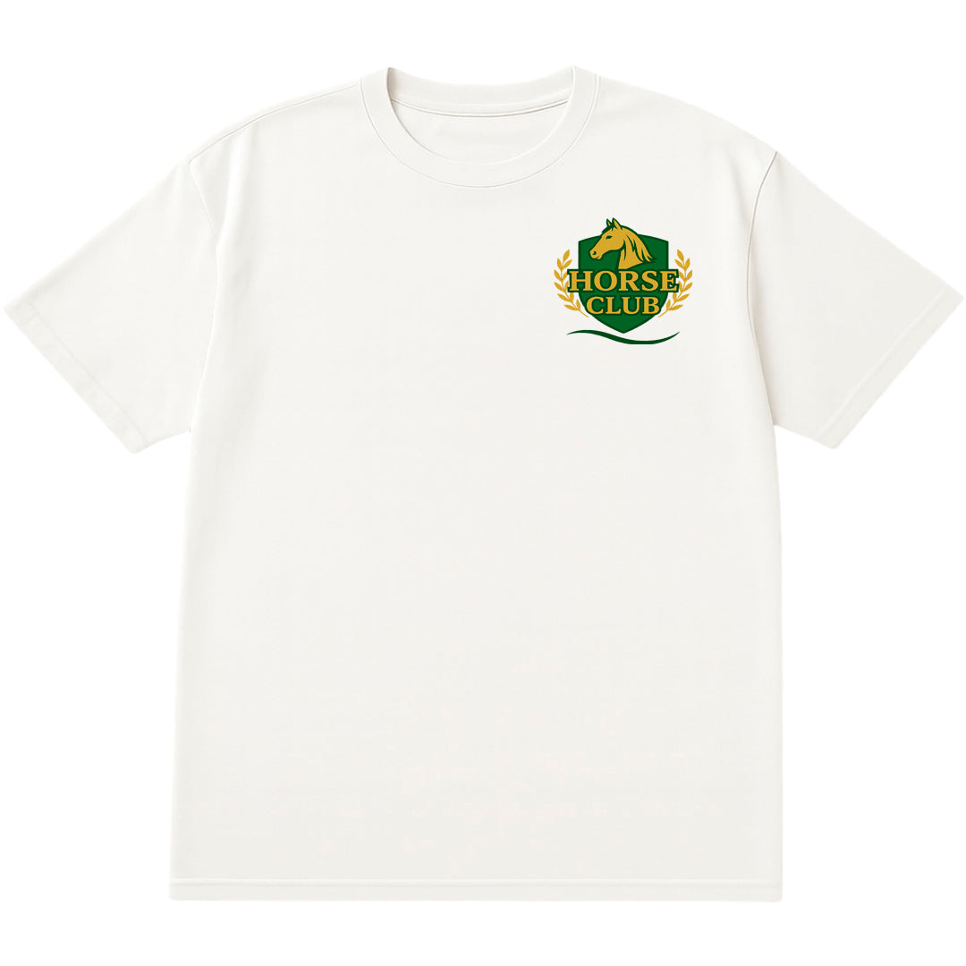 T-shirt |  Horse Club | Mix 73 | Size - S, M, L, XL, 2XL, 3XL, 4XL, 5XL, 6XL | 100% COTTON