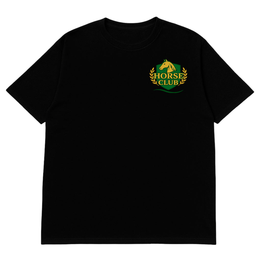 T-shirt |  Horse Club | Mix 73 | Size - S, M, L, XL, 2XL, 3XL, 4XL, 5XL, 6XL | 100% COTTON