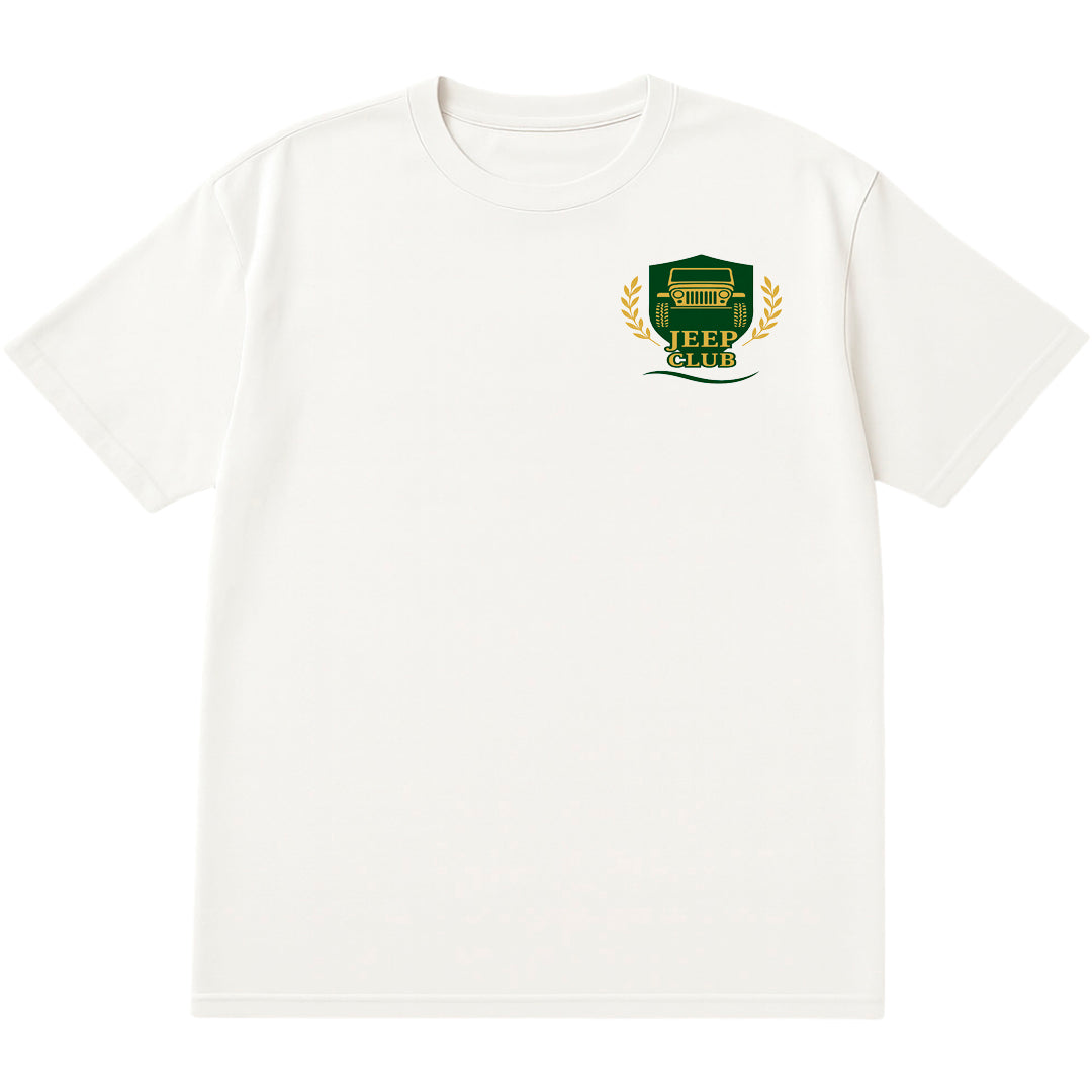 T-shirt |  Jeep Club | Mix 74 | Size - S, M, L, XL, 2XL, 3XL, 4XL, 5XL, 6XL | 100% COTTON