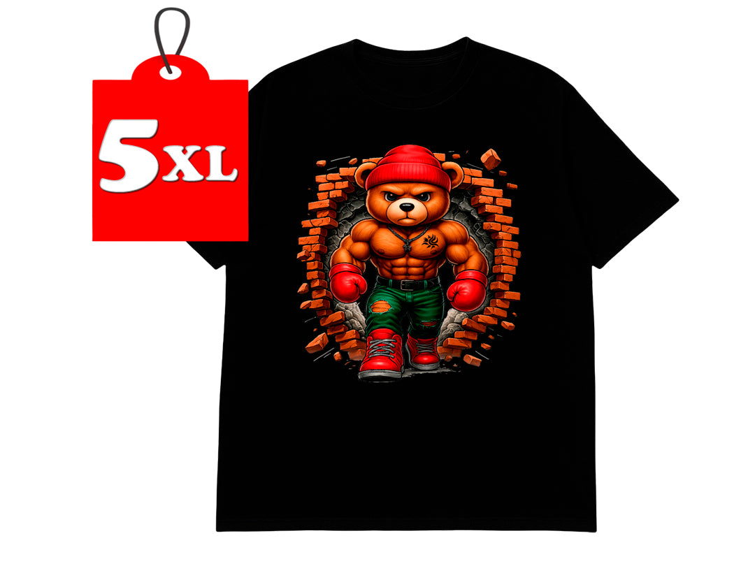 T-shirt | Bear 1 | Size XL, 2XL, 3XL, 4XL, 5XL, 6XL | 100% COTTON