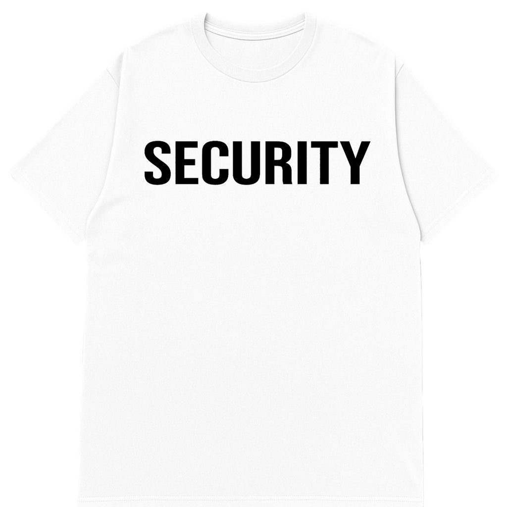 T-shirt | SECURITY | Size XL, 2XL, 3XL, 4XL, 5XL, 6XL | 100% COTTON