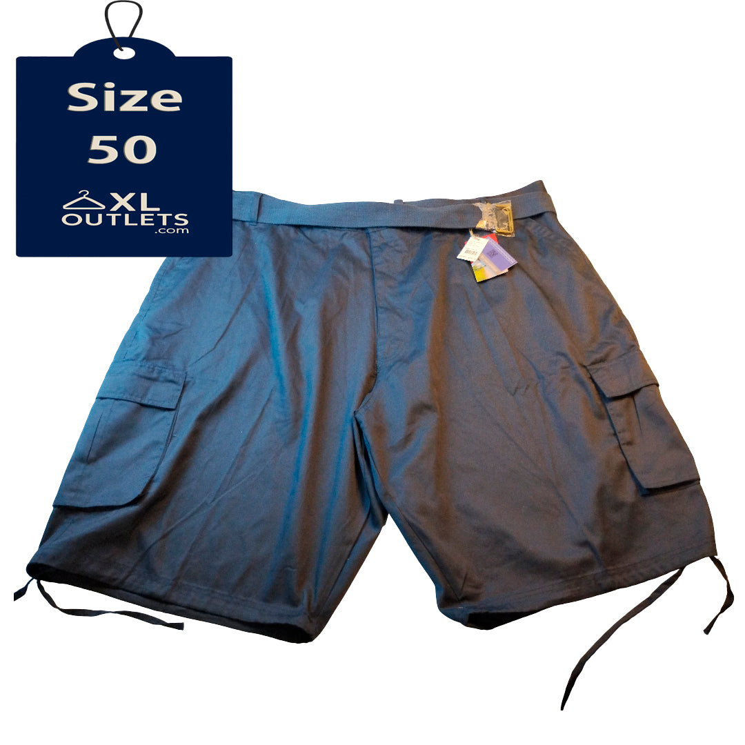 Red Iodine Men’s Cargo Shorts Big & Tall Size 50 – New