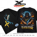 X For One DJ Hands Graphic T-Shirt – Plus Size XL-10XL – He Who Speaks With His Hands