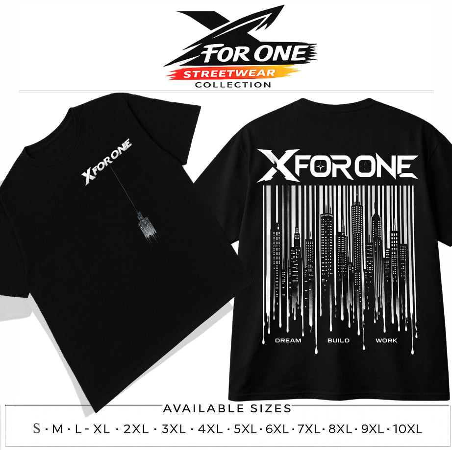 Dream Build Work – X For One Streetwear Tee