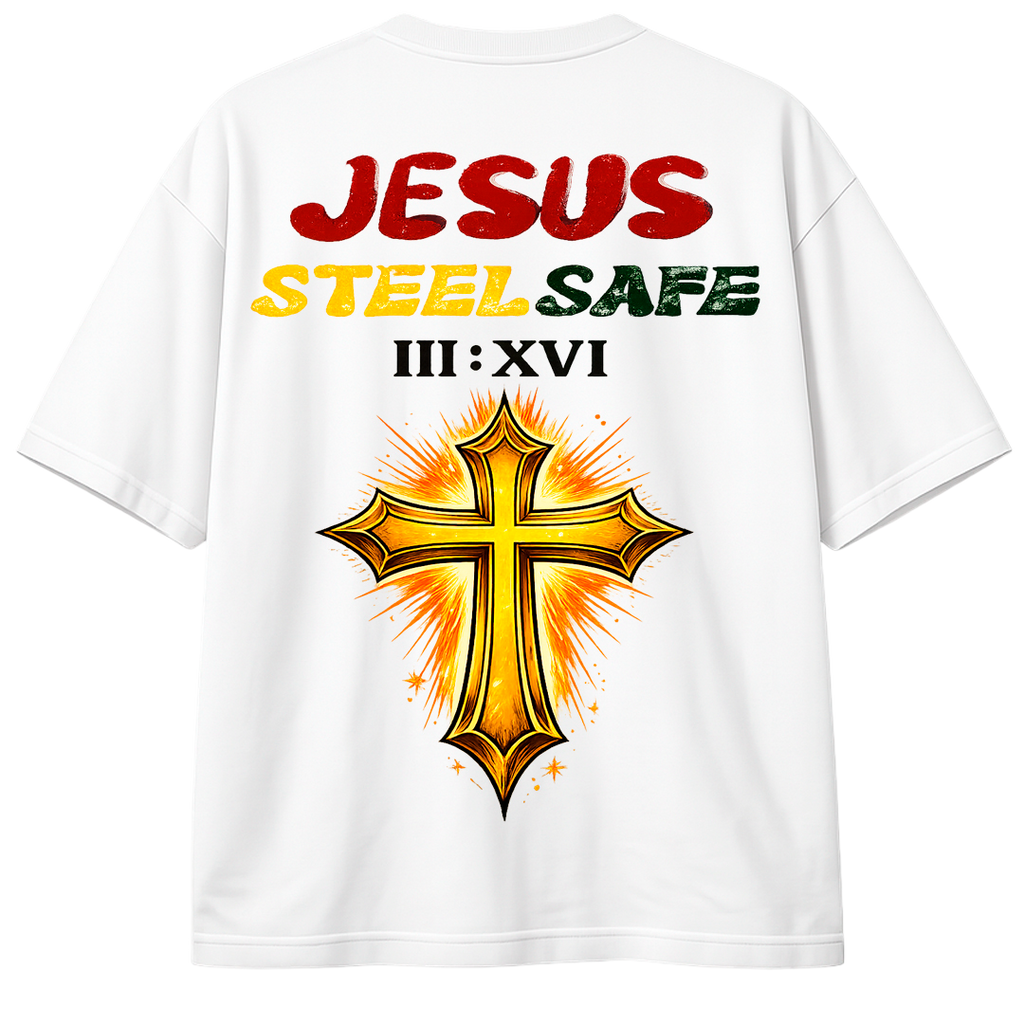 Jesus Steel Safe III:XVI – Camiseta Streetwear X For One