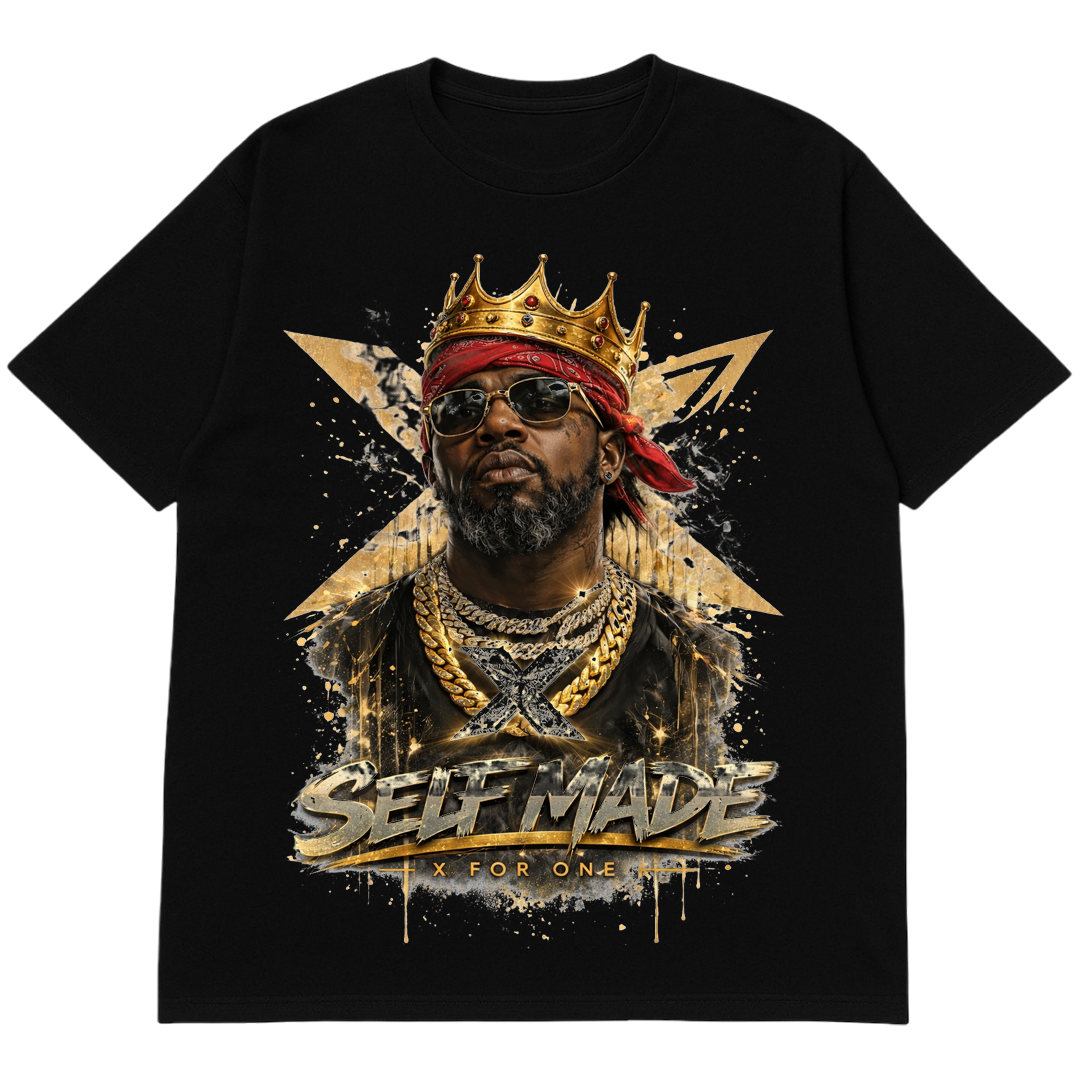 Self Made – X For One Streetwear Premium Tee